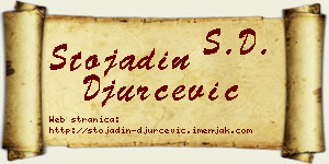 Stojadin Đurčević vizit kartica